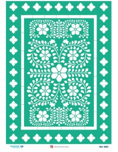 2551 Diamond Pirinç Dekopaj Kağıdı 30x42cm