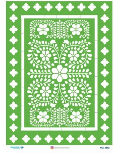 2552 Diamond Pirinç Dekopaj Kağıdı 30x42cm