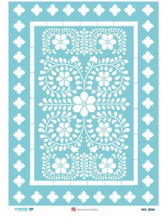 2556 Diamond Pirinç Dekopaj Kağıdı 30x42cm
