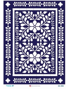 2558 Diamond Pirinç Dekopaj Kağıdı 30x42cm