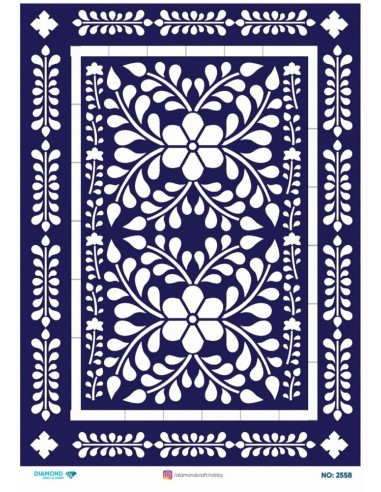 2558 Diamond Pirinç Dekopaj Kağıdı 30x42cm