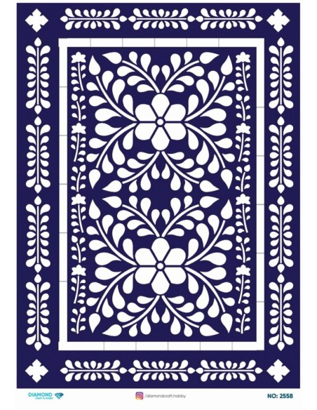 2558 Diamond Pirinç Dekopaj Kağıdı 30x42cm