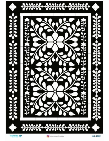 2559 Diamond Pirinç Dekopaj Kağıdı 30x42cm