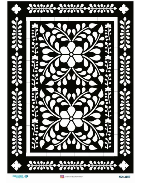 2559 Diamond Pirinç Dekopaj Kağıdı 30x42cm