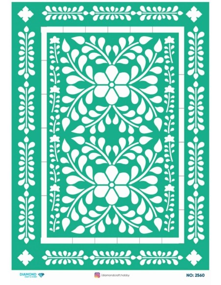 2560 Diamond Pirinç Dekopaj Kağıdı 30x42cm