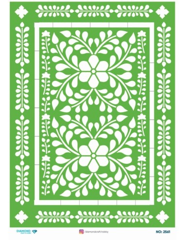 2561 Diamond Pirinç Dekopaj Kağıdı 30x42cm