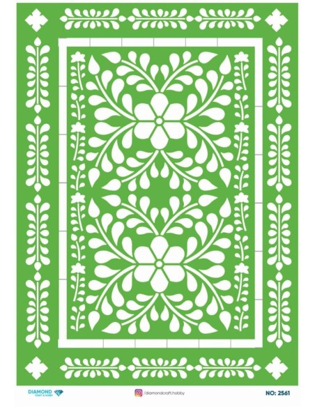 2561 Diamond Pirinç Dekopaj Kağıdı 30x42cm