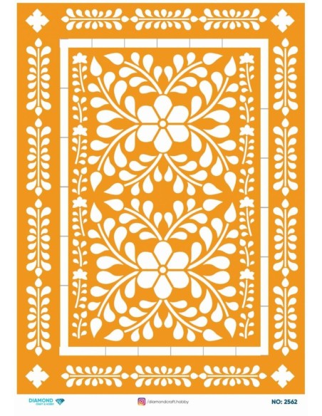 2562 Diamond Pirinç Dekopaj Kağıdı 30x42cm