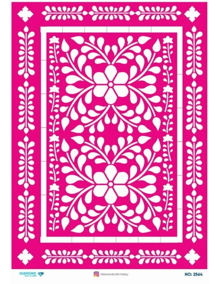 2564 Diamond Pirinç Dekopaj Kağıdı 30x42cm