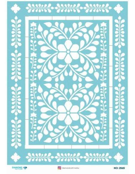 2565 Diamond Pirinç Dekopaj Kağıdı 30x42cm