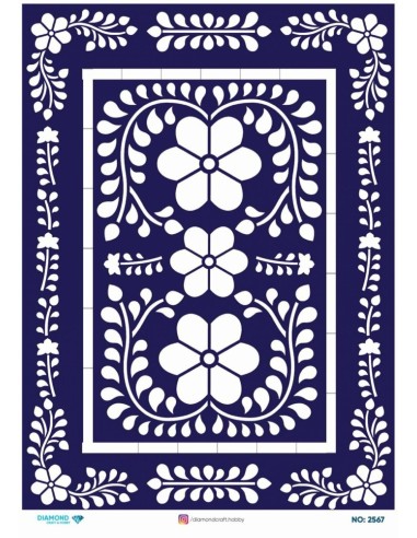 2567 Diamond Pirinç Dekopaj Kağıdı 30x42cm