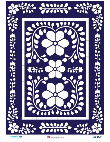 2567 Diamond Pirinç Dekopaj Kağıdı 30x42cm