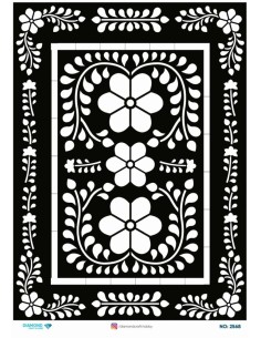 2568 Diamond Pirinç Dekopaj Kağıdı 30x42cm