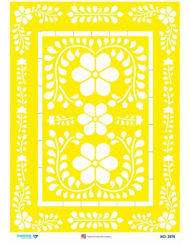 2575 Diamond Pirinç Dekopaj Kağıdı 30x42cm