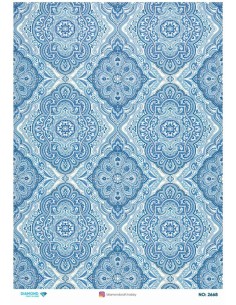 2668 Diamond Pirinç Dekopaj Kağıdı 30x42cm