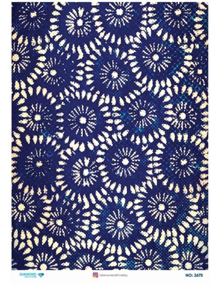 2675 Diamond Pirinç Dekopaj Kağıdı 30x42cm