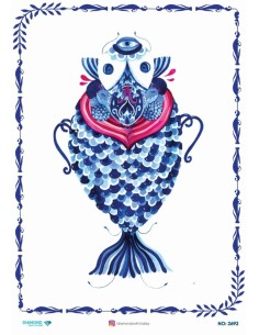 2692 Diamond Pirinç Dekopaj Kağıdı 30x42cm