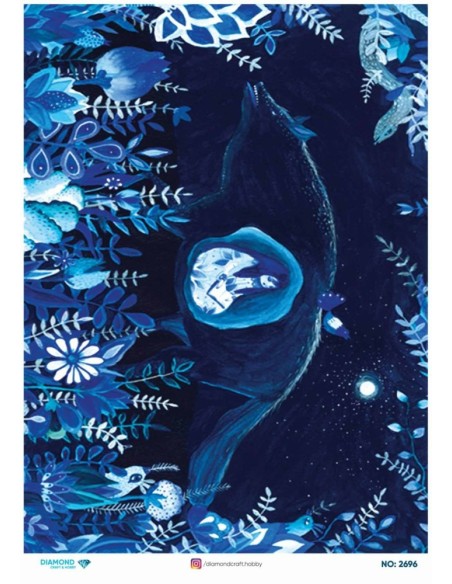 2696 Diamond Pirinç Dekopaj Kağıdı 30x42cm