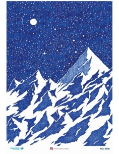 2705 Diamond Pirinç Dekopaj Kağıdı 30x42cm