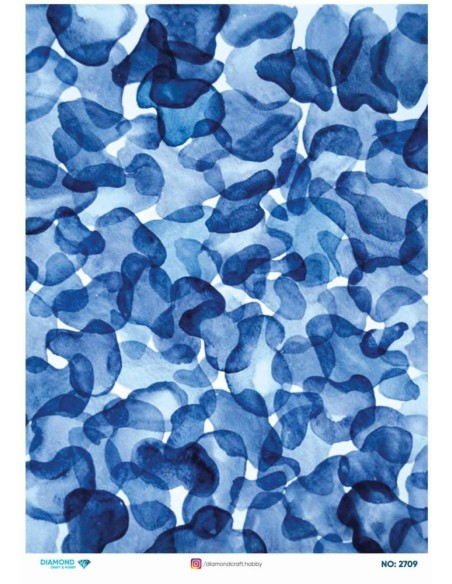2709 Diamond Pirinç Dekopaj Kağıdı 30x42cm