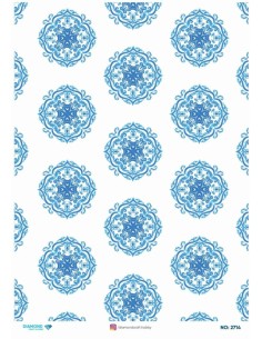 2714 Diamond Pirinç Dekopaj Kağıdı 30x42cm