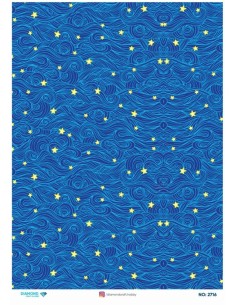 2716 Diamond Pirinç Dekopaj Kağıdı 30x42cm
