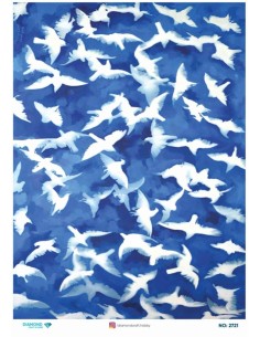 2721 Diamond Pirinç Dekopaj Kağıdı 30x42cm
