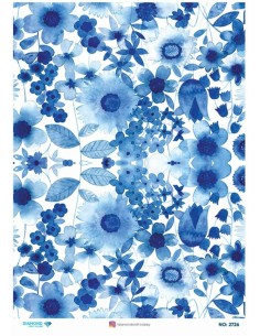 2726 Diamond Pirinç Dekopaj Kağıdı 30x42cm