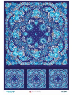 2734 Diamond Pirinç Dekopaj Kağıdı 30x42cm