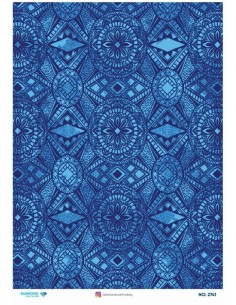 2741 Diamond Pirinç Dekopaj Kağıdı 30x42cm
