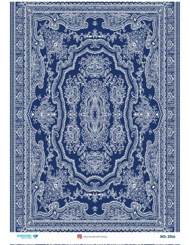 2744 Diamond Pirinç Dekopaj Kağıdı 30x42cm