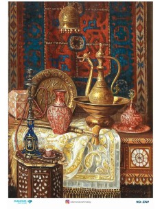 2749 Diamond Pirinç Dekopaj Kağıdı 30x42cm