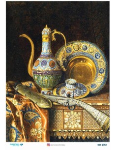 2752 Diamond Pirinç Dekopaj Kağıdı 30x42cm