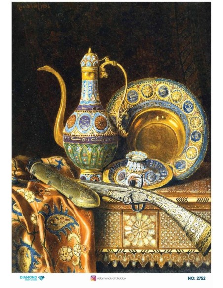 2752 Diamond Pirinç Dekopaj Kağıdı 30x42cm