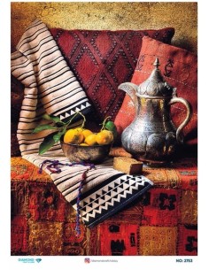 2753 Diamond Pirinç Dekopaj Kağıdı 30x42cm