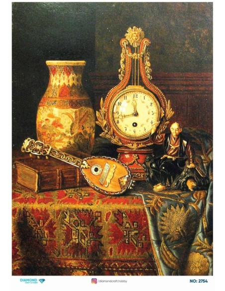 2754 Diamond Pirinç Dekopaj Kağıdı 30x42cm