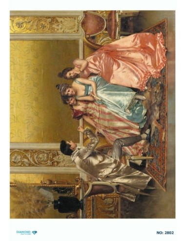 2802 Diamond Pirinç Dekopaj Kağıdı 30x42cm