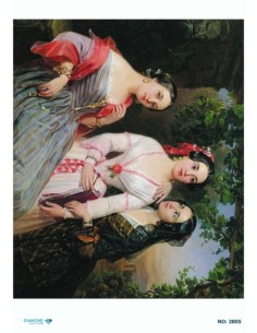 2805 Diamond Pirinç Dekopaj Kağıdı 30x42cm