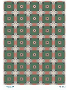 2812 Diamond Pirinç Dekopaj Kağıdı 30x42cm