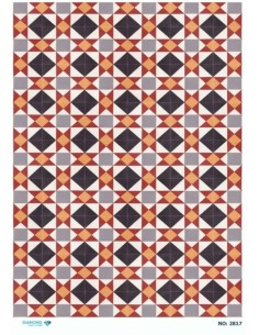 2817 Diamond Pirinç Dekopaj Kağıdı 30x42cm