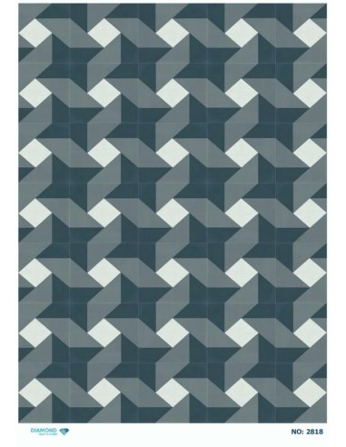 2818 Diamond Pirinç Dekopaj Kağıdı 30x42cm