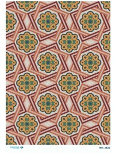 2822 Diamond Pirinç Dekopaj Kağıdı 30x42cm