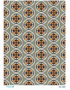 2823 Diamond Pirinç Dekopaj Kağıdı 30x42cm