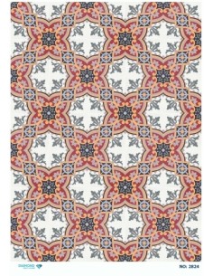 2824 Diamond Pirinç Dekopaj Kağıdı 30x42cm