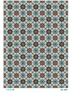 2828 Diamond Pirinç Dekopaj Kağıdı 30x42cm