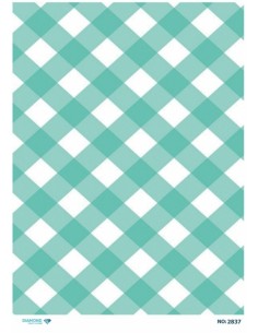 2837 Diamond Pirinç Dekopaj Kağıdı 30x42cm