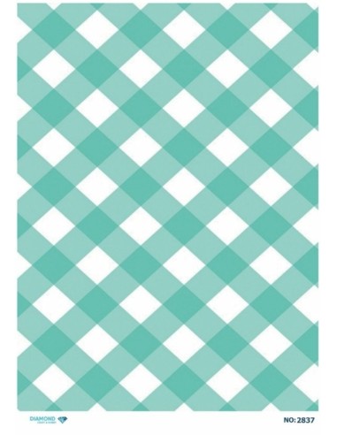 2837 Diamond Pirinç Dekopaj Kağıdı 30x42cm