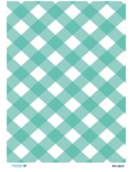 2837 Diamond Pirinç Dekopaj Kağıdı 30x42cm