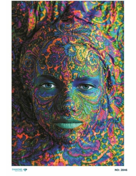 2846 Diamond Pirinç Dekopaj Kağıdı 30x42cm
