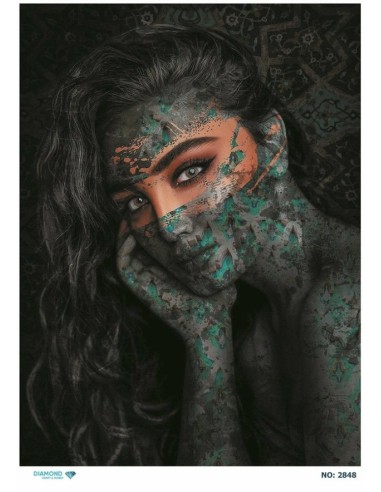 2848 Diamond Pirinç Dekopaj Kağıdı 30x42cm